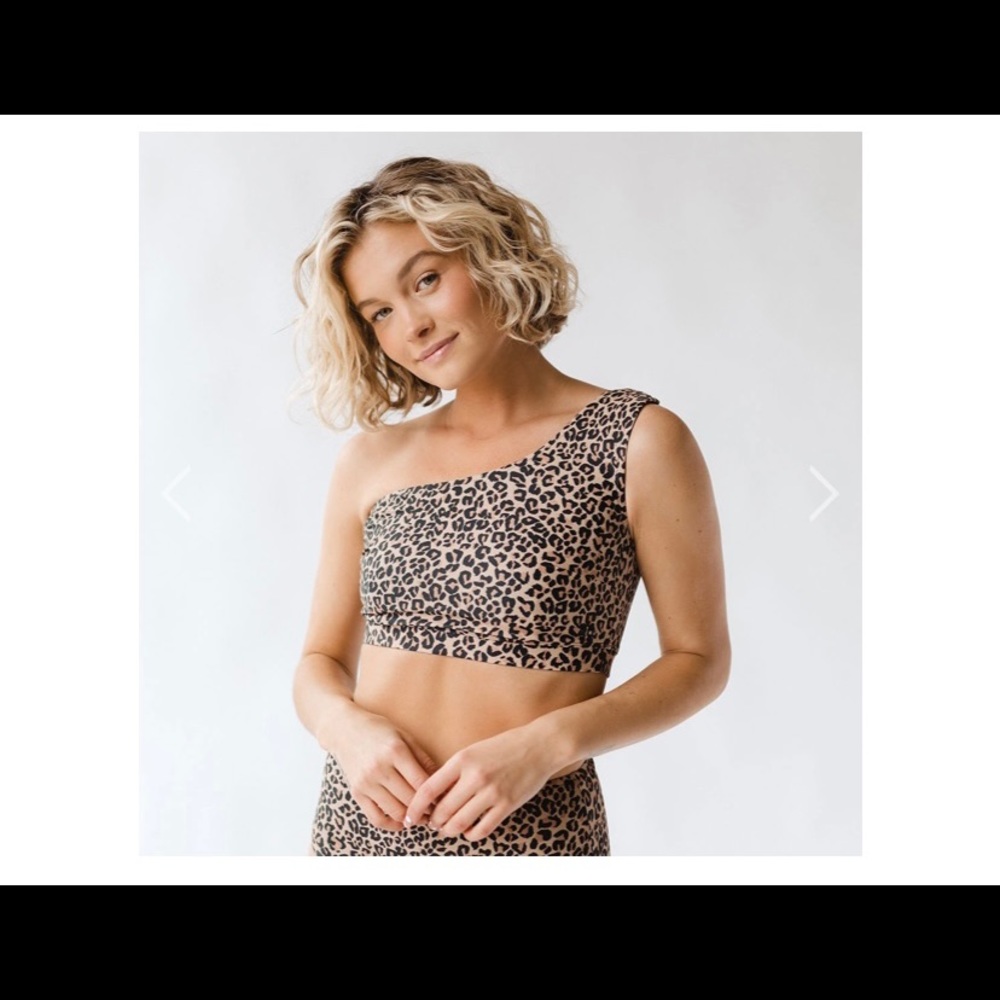 Albion Fit Cheetah Pursuit Icon Swim Crop